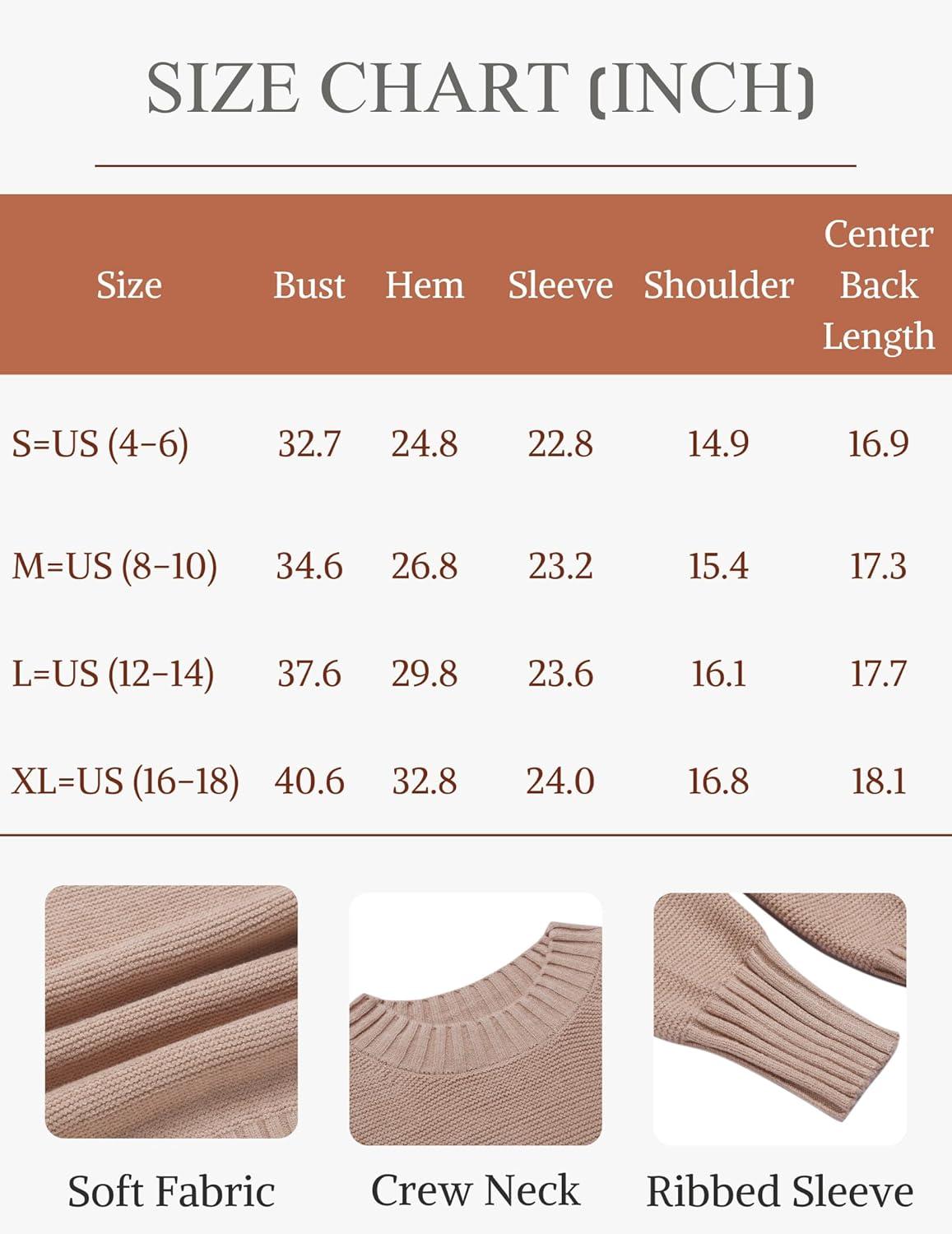 imageZeagoo Womens 2026 Fall Crewneck Cropped Sweater Trendy Long Sleeve Ribbed Knit Pullover Jumper TopsArmy Green