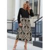 Zeagoo Long Sleeve Dresses for Women 2026 Fall Winter Casual Flowy A-Line Boho Midi Party Long Dress with Pockets(Pat2)