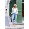 Zeagoo Satin Blouses for Women Silk Button Down Shirts Long Sleeve Business Casual Tops(Aa-white)