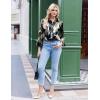 Zeagoo Satin Blouses for Women Silk Button Down Shirts Long Sleeve Business Casual Tops(Tie Dye)