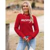 Zeagoo Women’s 2026 Fall Crewneck Cropped Sweater Trendy Long Sleeve Ribbed Knit Pullover Jumper Tops(Z-merry)