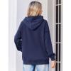 Zeagoo Womens Oversized Hoodies 2025 Fleece Sweatshirts Long Sleeve Pullover with Pocket Fall Winter Outfits Clothes(Blue)