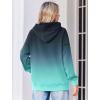 Zeagoo Womens Oversized Hoodies 2025 Fleece Sweatshirts Long Sleeve Pullover with Pocket Fall Winter Outfits Clothes(Purple Gradient)