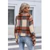 Zeagoo Flannels for Women Cropped Shacket Jacket Fashion Plaid Button Down Shirt 2026 Fall Coat Tops(Ydl8)