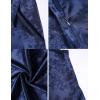 Zeagoo Skirts for Women High Waist Skirt Elegant Midi Skirt Satin(New-navy Blue)