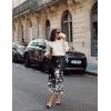 Zeagoo Skirts for Women High Waist Skirt Elegant Midi Skirt Satin(Sf100)