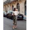 Zeagoo Skirts for Women High Waist Skirt Elegant Midi Skirt Satin(Sf209)