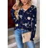 Zeagoo Women Long Sleeve Tops Dressy Casual V Neck Tshirts Basics Tee 2025 Fall Trendy Clothes S-2XL(Bf318)