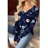 Zeagoo Women Long Sleeve Tops Dressy Casual V Neck Tshirts Basics Tee 2025 Fall Trendy Clothes S-2XL(Bf318)