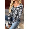Zeagoo Women Long Sleeve Tops Dressy Casual V Neck Tshirts Basics Tee 2025 Fall Trendy Clothes S-2XL(Cx273)