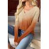 Zeagoo Women Long Sleeve Tops Dressy Casual V Neck Tshirts Basics Tee 2025 Fall Trendy Clothes S-2XL(Jb205)