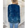 Zeagoo Women Long Sleeve Tops Dressy Casual V Neck Tshirts Basics Tee 2025 Fall Trendy Clothes S-2XL(Mz712)