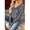 Zeagoo Women Long Sleeve Tops Dressy Casual V Neck Tshirts Basics Tee 2025 Fall Trendy Clothes S-2XL(Mz779)