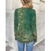 Zeagoo Women Long Sleeve Tops Dressy Casual V Neck Tshirts Basics Tee 2025 Fall Trendy Clothes S-2XL(Mz839)