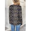 Zeagoo Women Long Sleeve Tops Dressy Casual V Neck Tshirts Basics Tee 2025 Fall Trendy Clothes S-2XL(Mz869)