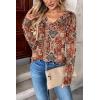 Zeagoo Women Long Sleeve Tops Dressy Casual V Neck Tshirts Basics Tee 2025 Fall Trendy Clothes S-2XL(Mz896)