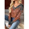 Zeagoo Women Long Sleeve Tops Dressy Casual V Neck Tshirts Basics Tee 2025 Fall Trendy Clothes S-2XL(Mz897)