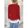 Zeagoo Women Long Sleeve Tops Dressy Casual V Neck Tshirts Basics Tee 2025 Fall Trendy Clothes S-2XL(Sd489)