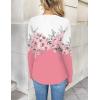 Zeagoo Women Long Sleeve Tops Dressy Casual V Neck Tshirts Basics Tee 2025 Fall Trendy Clothes S-2XL(Sf122)
