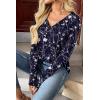 Zeagoo Women Long Sleeve Tops Dressy Casual V Neck Tshirts Basics Tee 2025 Fall Trendy Clothes S-2XL(Sf180)