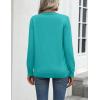 Zeagoo Womens 2026 Fall Sweaters Long Sleeve Tops Classic Crew Neck Pullover Sweaters Loose Dressy Casual Basic Clothes(Diving Blue)