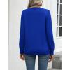 Zeagoo Womens 2026 Fall Sweaters Long Sleeve Tops Classic Crew Neck Pullover Sweaters Loose Dressy Casual Basic Clothes(Navy Blue)