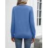 Zeagoo Womens 2026 Fall Sweaters Long Sleeve Tops Classic Crew Neck Pullover Sweaters Loose Dressy Casual Basic Clothes(Sky Blue)