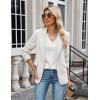 Zeagoo Women’s Silk Satin Camisole Tank Tops V Neck Pleated Dressy Casual Sleeveless Blouses Summer Business Work Shirts(A-white)