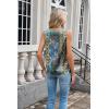 Zeagoo Women’s Silk Satin Camisole Tank Tops V Neck Pleated Dressy Casual Sleeveless Blouses Summer Business Work Shirts(Z – Mz779)