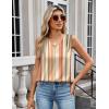 Zeagoo Women’s Silk Satin Camisole Tank Tops V Neck Pleated Dressy Casual Sleeveless Blouses Summer Business Work Shirts(Z – Tw720)