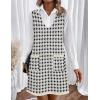 Zeagoo Women’s Sweater Vest Dresses for Women 2025 V Neck Sleeveless Knit Pullover Sweater with Pockets Fall Winter Outfits(Jh466)