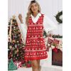 Zeagoo Women’s Sweater Vest Dresses for Women 2025 V Neck Sleeveless Knit Pullover Sweater with Pockets Fall Winter Outfits(Sd142)