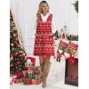 Zeagoo Women’s Sweater Vest Dresses for Women 2025 V Neck Sleeveless Knit Pullover Sweater with Pockets Fall Winter Outfits(Sd142)