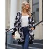 Zeagoo Women’s Zip Up Hoodies Long Sleeve Long Tunic Sweatshirts Oversized Fleece Casual 2025 Fall Jacket Coat with Pocket(Tie Dye)