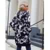 Zeagoo Women’s Zip Up Hoodies Long Sleeve Long Tunic Sweatshirts Oversized Fleece Casual 2025 Fall Jacket Coat with Pocket(Tie Dye)
