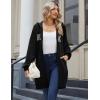 Zeagoo Women’s Zip Up Hoodies Long Sleeve Long Tunic Sweatshirts Oversized Fleece Casual 2025 Fall Jacket Coat with Pocket(Zm218)