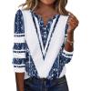 Blue and White