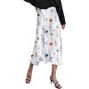 Zeagoo Skirts for Women High Waist Skirt Elegant Midi Skirt Satin(Dh590)