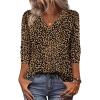 Zeagoo Women Long Sleeve Tops Dressy Casual V Neck Tshirts Basics Tee 2025 Fall Trendy Clothes S-2XL(An136)