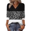 Zeagoo Women Long Sleeve Tops Dressy Casual V Neck Tshirts Basics Tee 2025 Fall Trendy Clothes S-2XL(Jh519)