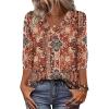Zeagoo Women Long Sleeve Tops Dressy Casual V Neck Tshirts Basics Tee 2025 Fall Trendy Clothes S-2XL(Mz896)