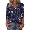 Zeagoo Women Long Sleeve Tops Dressy Casual V Neck Tshirts Basics Tee 2025 Fall Trendy Clothes S-2XL(Sf180)