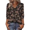 Zeagoo Women Long Sleeve Tops Dressy Casual V Neck Tshirts Basics Tee 2025 Fall Trendy Clothes S-2XL(Sf209)