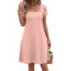 ZEAGOO Summer Dresses for Women 2026 Sundress Short Petal Sleeve Dress with Pockets Floral Dresses for Casual(Floral-jh1)