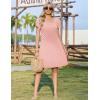 ZEAGOO Summer Dresses for Women 2026 Sundress Short Petal Sleeve Dress with Pockets Floral Dresses for Casual(Floral-jh1)