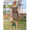 ZEAGOO Summer Dresses for Women 2026 Sundress Short Petal Sleeve Dress with Pockets Floral Dresses for Casual(Floral-mz721)
