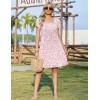 ZEAGOO Summer Dresses for Women 2026 Sundress Short Petal Sleeve Dress with Pockets Floral Dresses for Casual(Floral-xh530)
