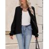 Zeagoo 2026 Cardigan Sweaters for Women Long Sleeve Chunky Knit Cardigan CEW Neck Button Down Fall Fashion Clothes(Black)