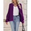 Zeagoo 2026 Cardigan Sweaters for Women Long Sleeve Chunky Knit Cardigan CEW Neck Button Down Fall Fashion Clothes(Purple)