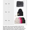 Zeagoo Women Puffer Vest Lightweight Stand Collar Sleeveless Winter Warm Zip Up Padded Outerwear Jackets with Pockets S-XXL(Green Yellow Pink Blue Stripe)